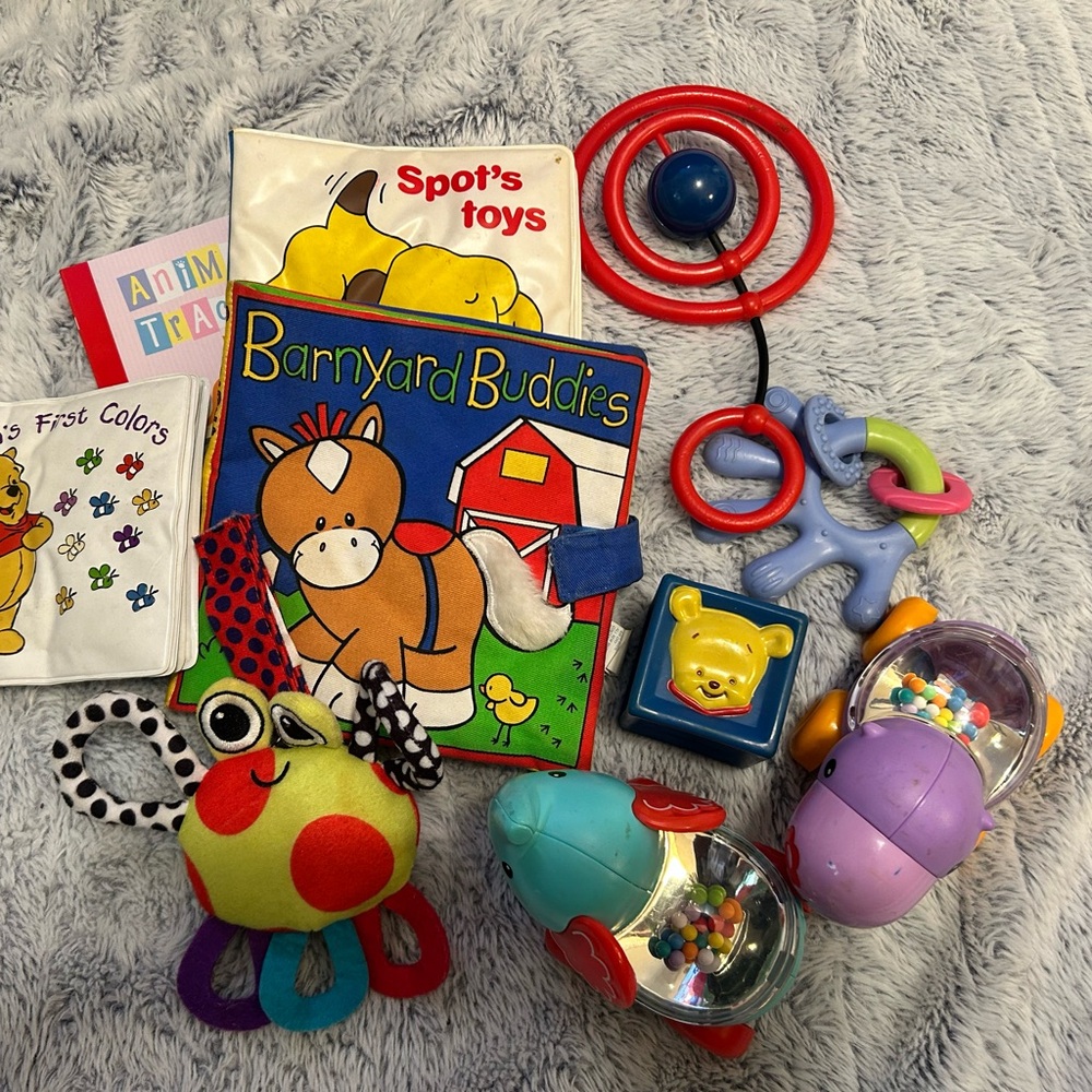 Colorful Baby to Toddler Toy Set
